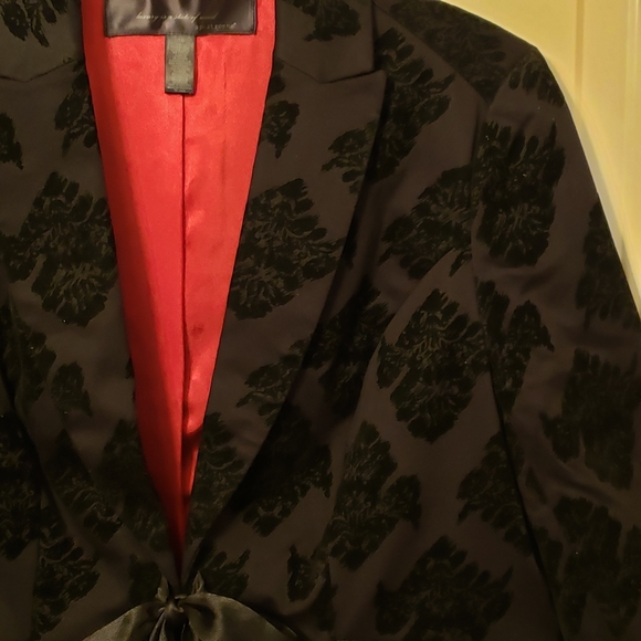 Apostrophe Velvet Cutout Jacket size 14 - Picture 3 of 5